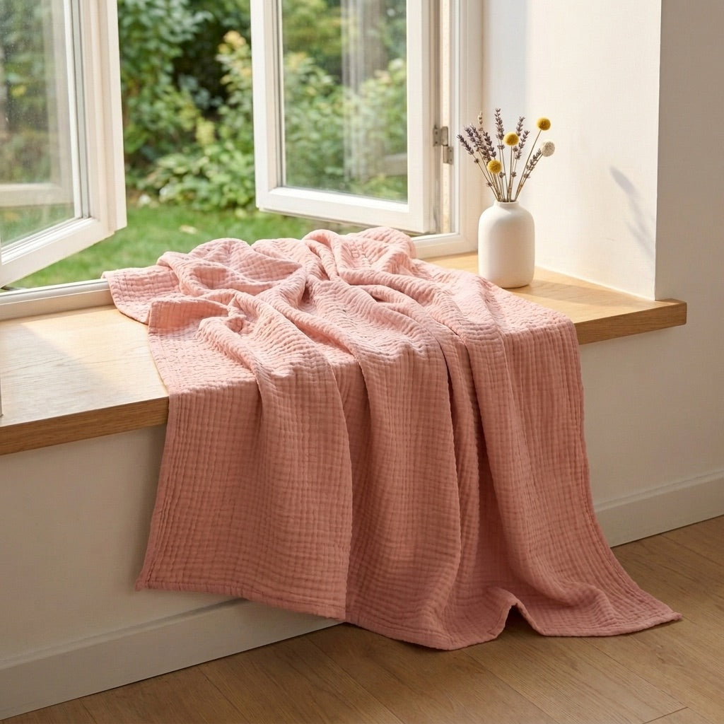 Couverture en mousseline douce